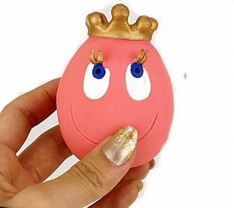 OVO the Egg Golden Crown 4-egg set - Natural Rubber Toys