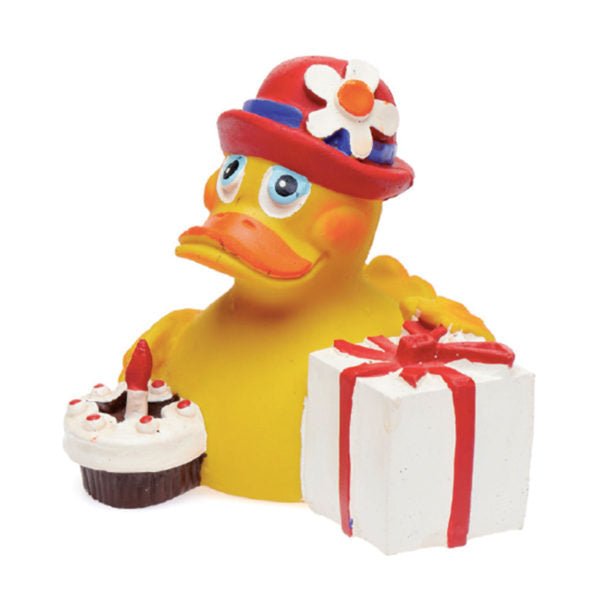 Rubber Duck Birthday Gift - Natural Rubber Toys
