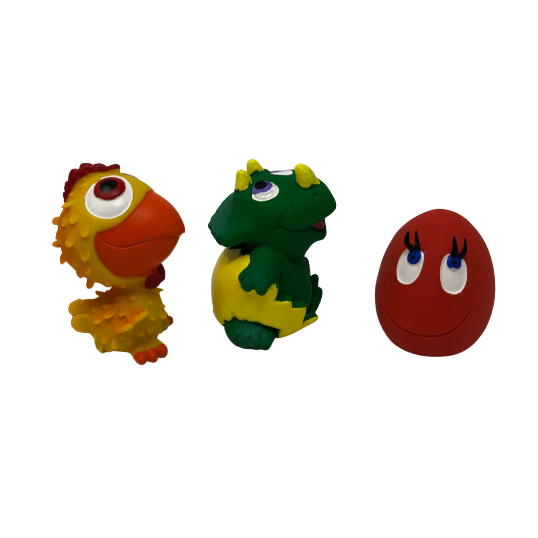 OVO the Egg, Chick &amp; Dino in Egg 3-Pet Set