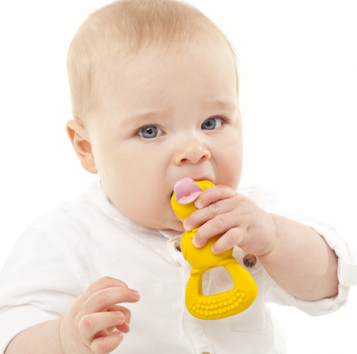 Duck Teething Toy - Kids Toy | Natural Rubber Toys