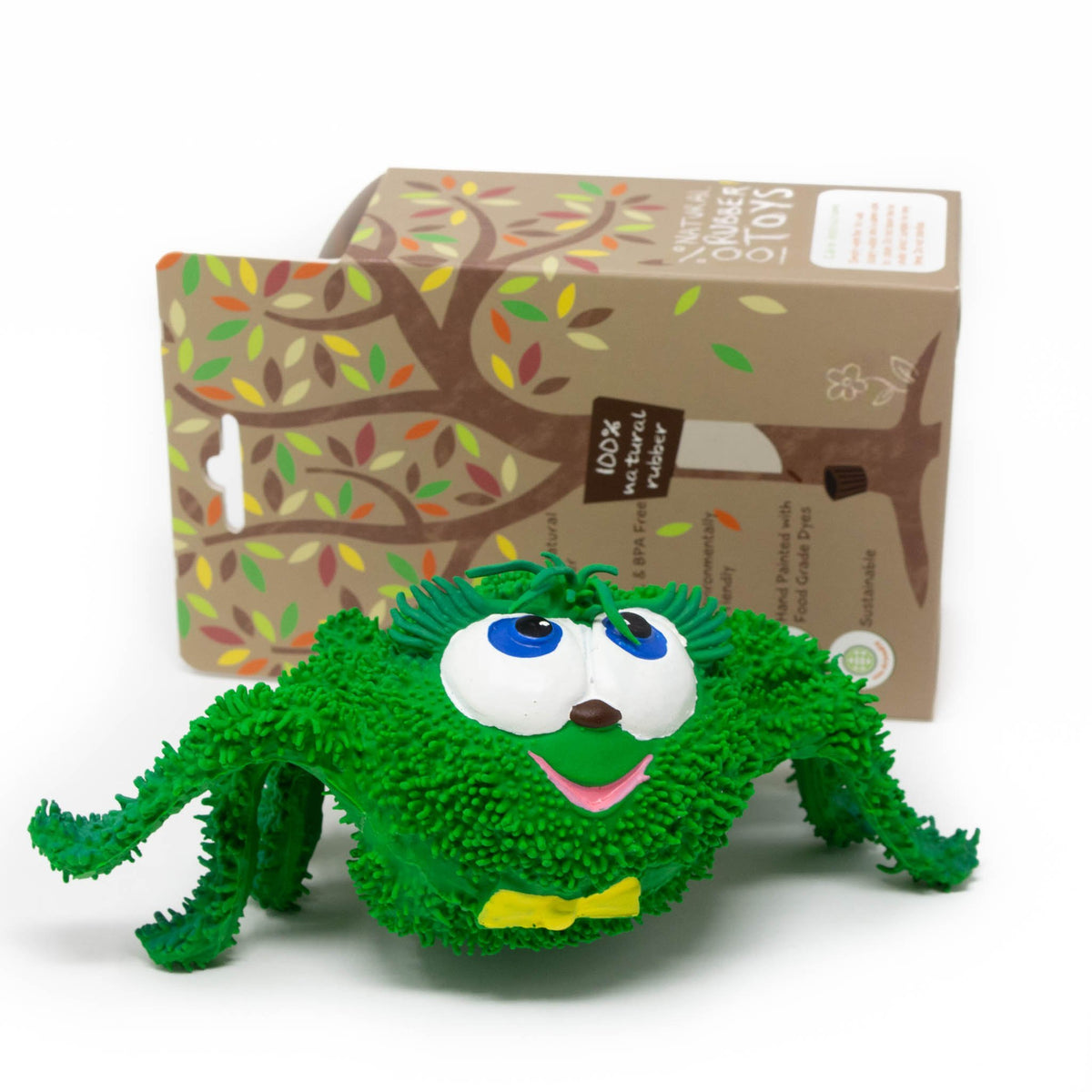 Toys Farm Animals - Alfie the Spider Sensory To | Natural Rubber Toy