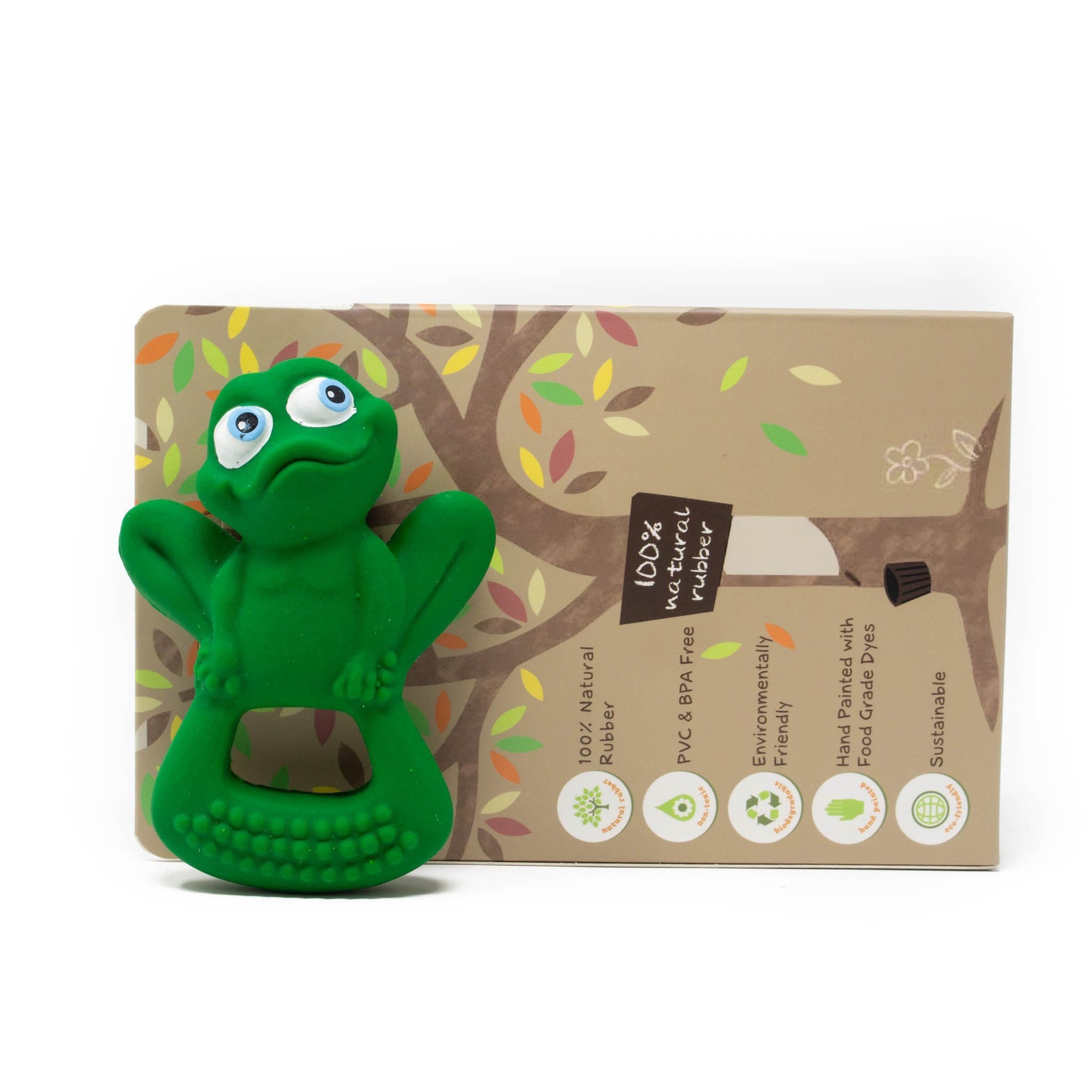 Frog Teething Toy - Buy Bo the Frog Teething Toy | Natural Rubber Toy