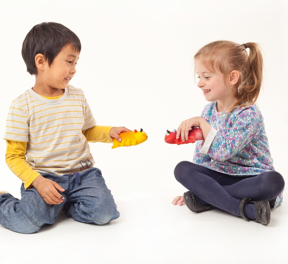 Caterpillar Teething Toy - The Caterpillar Sensory Toy | Natural Rubber Toys