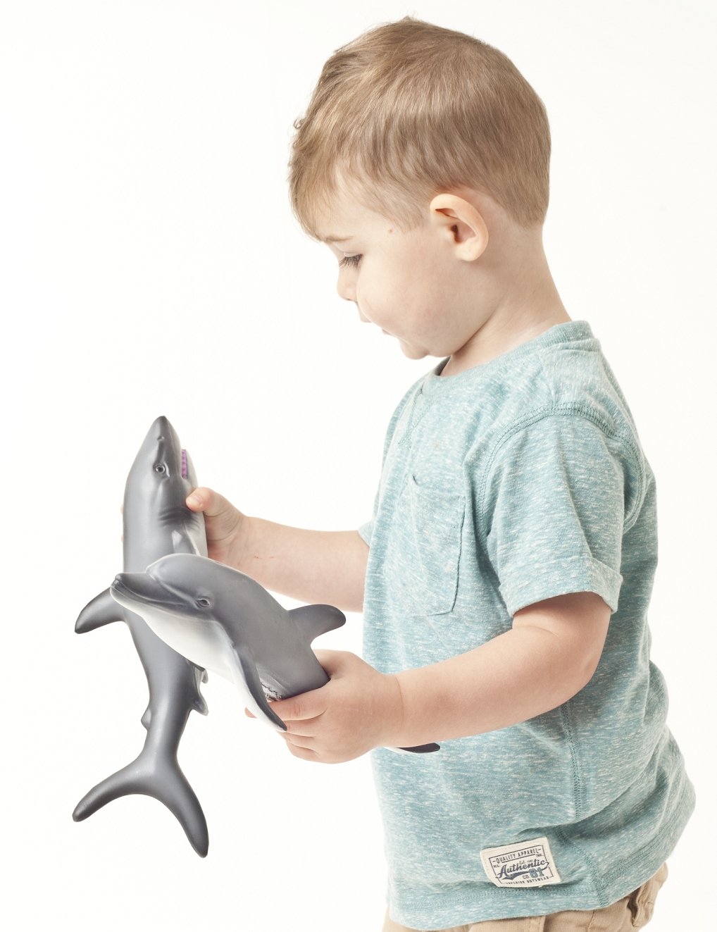 Dolphin Bath Toy - Toy By Green Rubber Toy | Natural Rubber Toys