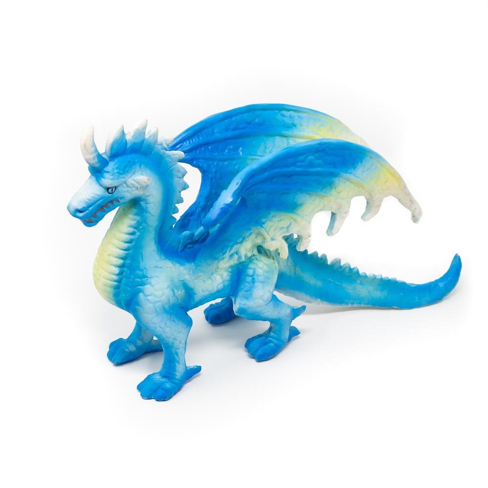 Blue Dragon Toy - Toy By Green Rubber | Natural Rubber Toys