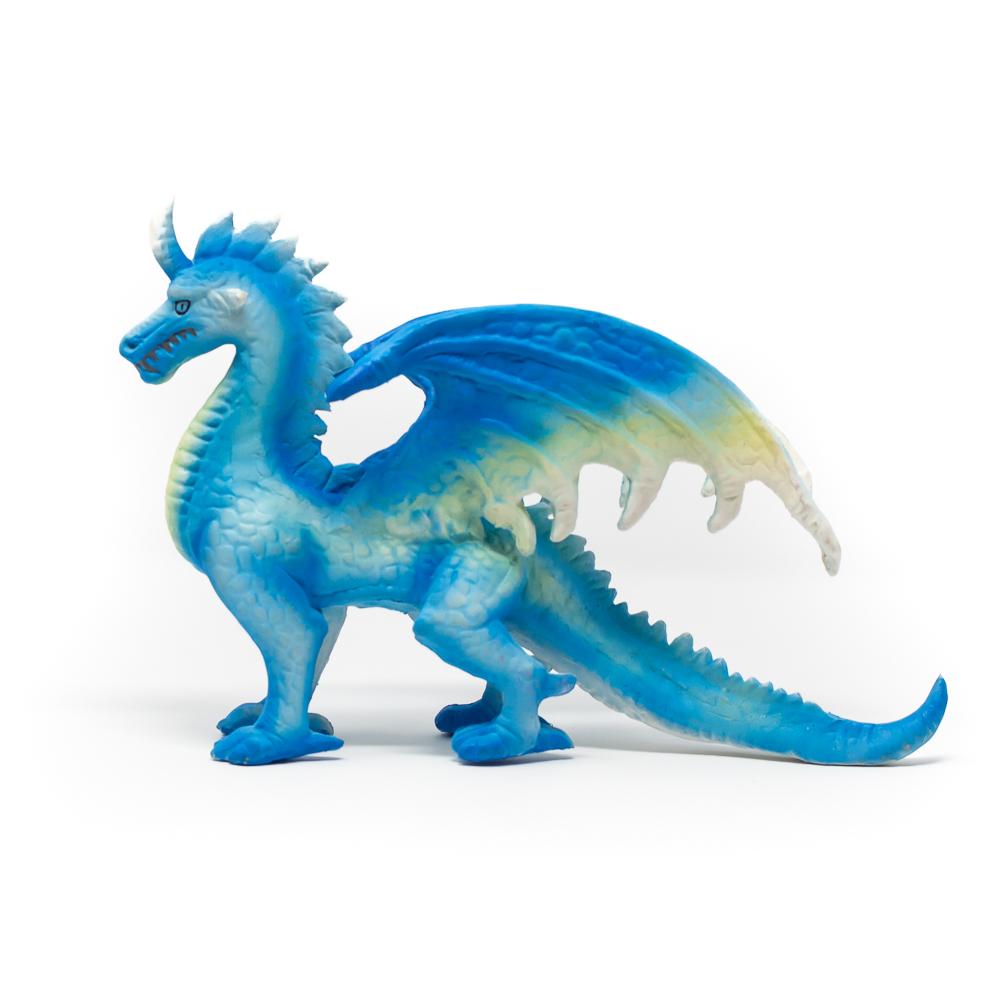 Blue Dragon Toy - Toy By Green Rubber | Natural Rubber Toys