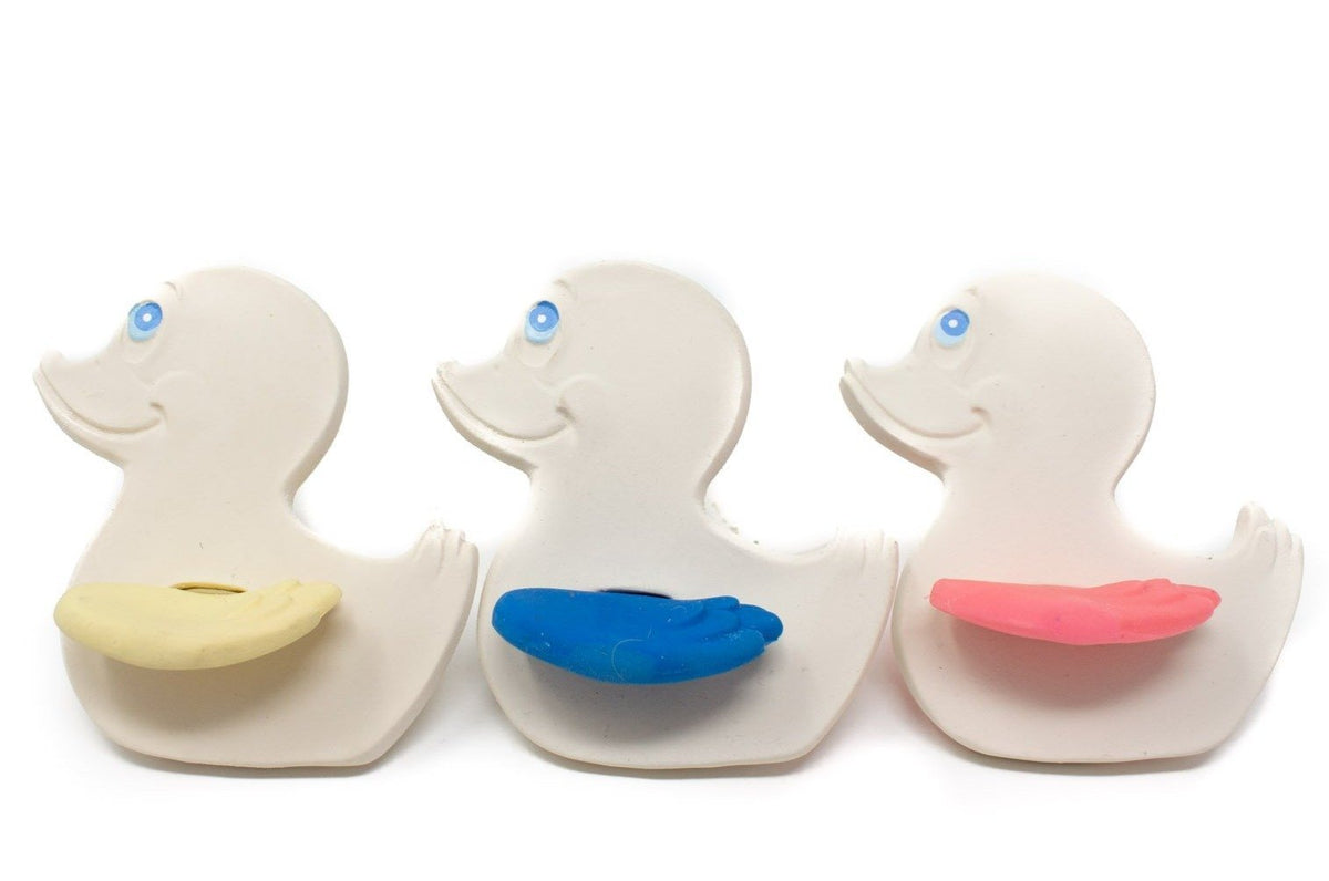 Teether With Blue Wings - Blue Wings | Natural Rubber Toys