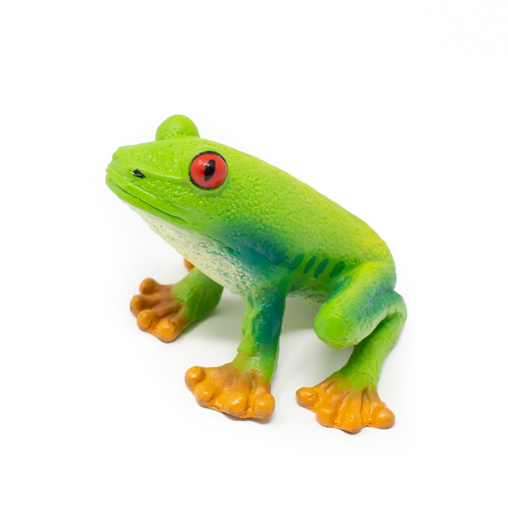 Green Rubber Toys Green Tree Frog