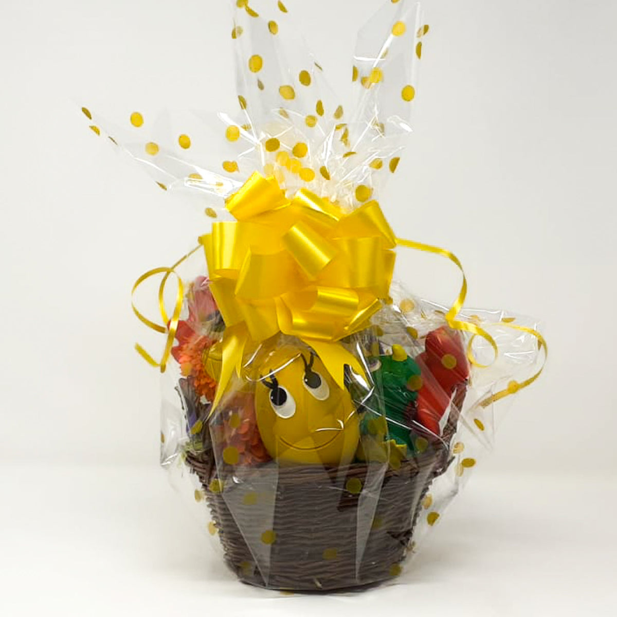 Pet Toys Gift Hamper Basket L (ideal for medium &amp; large dogs) - Natural Rubber Toys