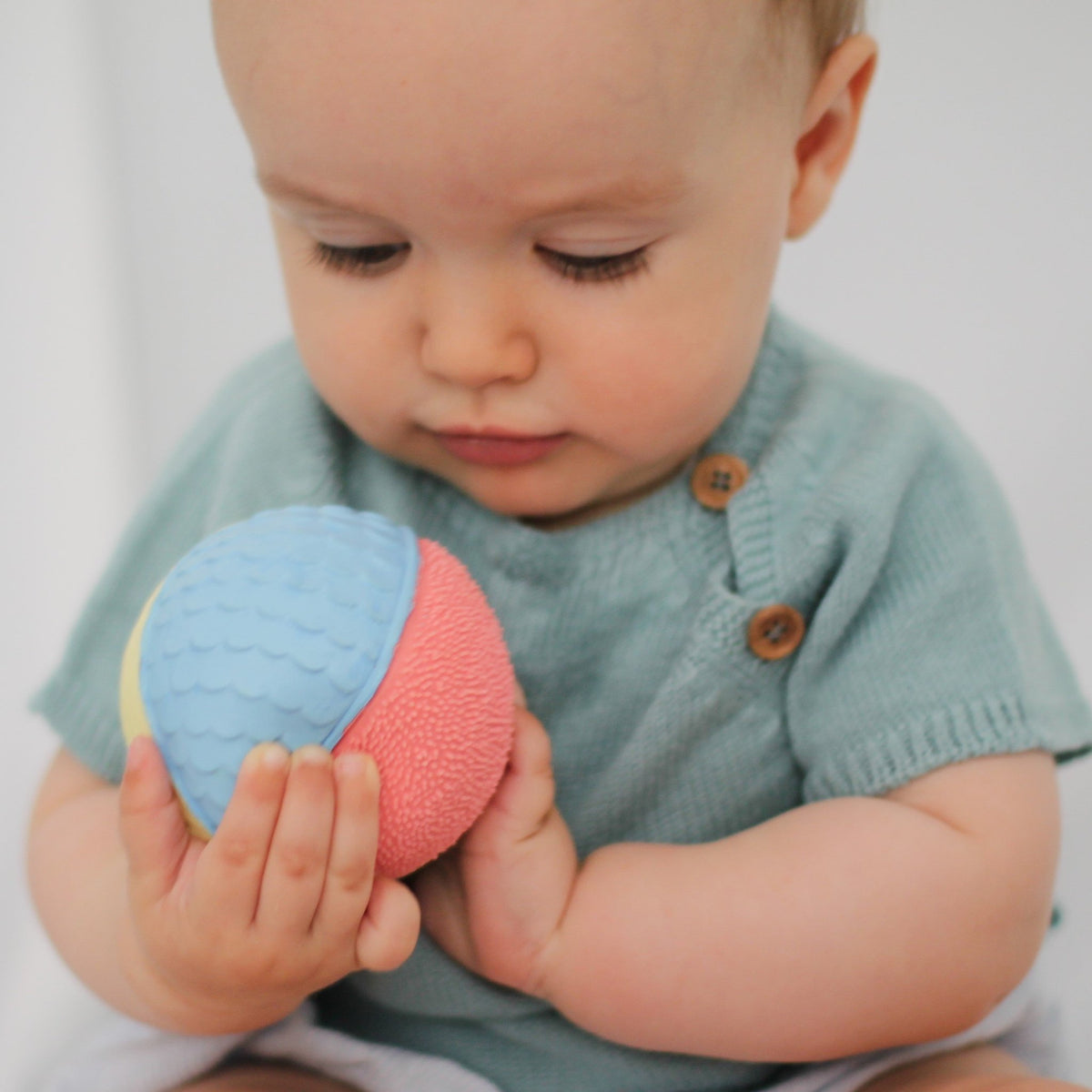 Ball Teething Toy - Toys By Lanco | Natural Rubber Toys