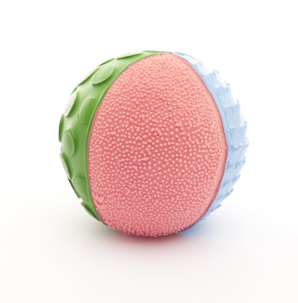 Ball Teething Toy - Toys By Lanco | Natural Rubber Toys