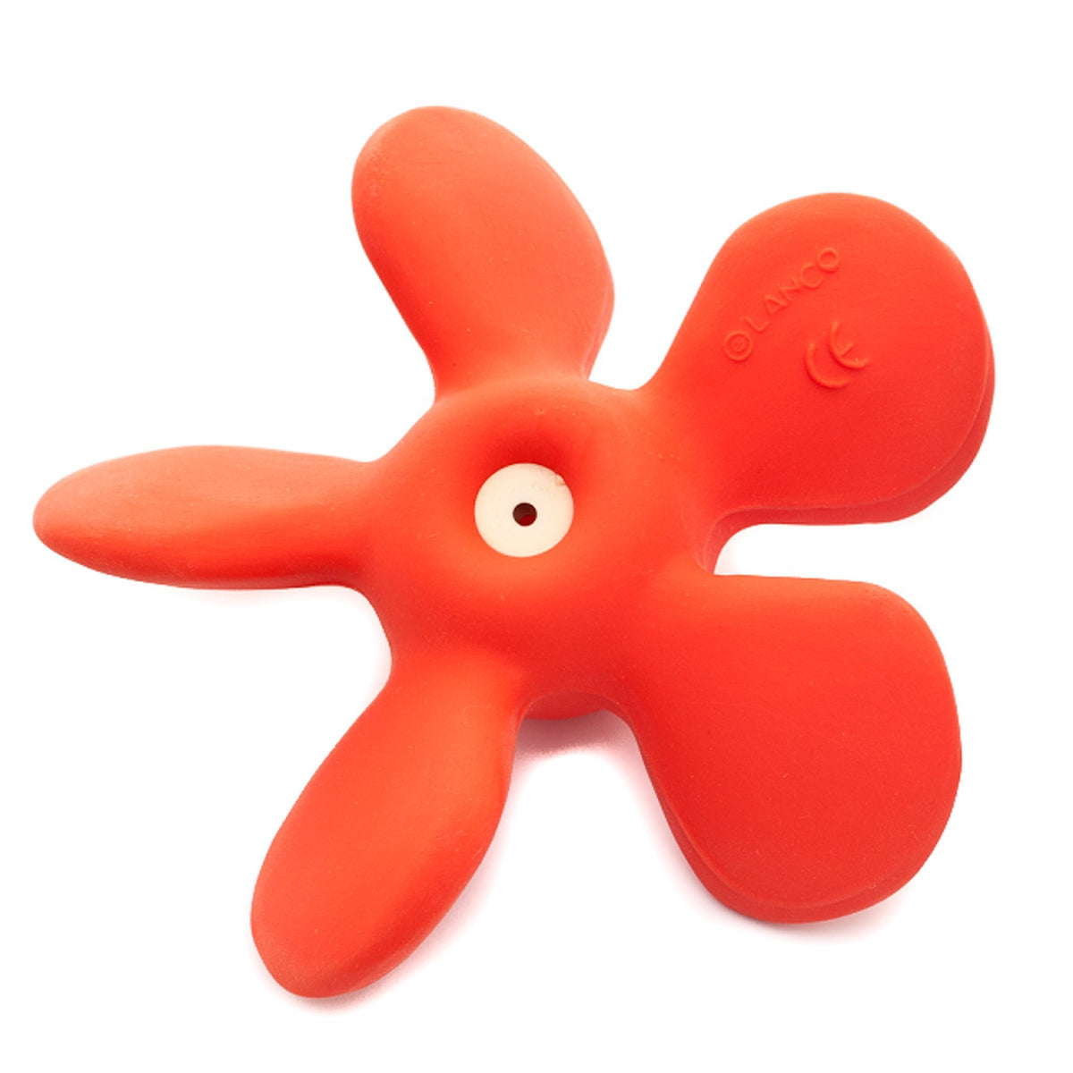 Propeller Red Pet toy - Natural Rubber Toys