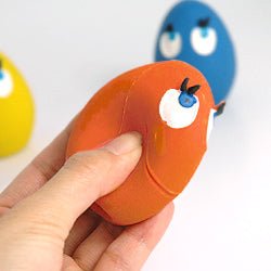 Rainbow OVO Original Egg 6- Set - Natural Rubber Toys