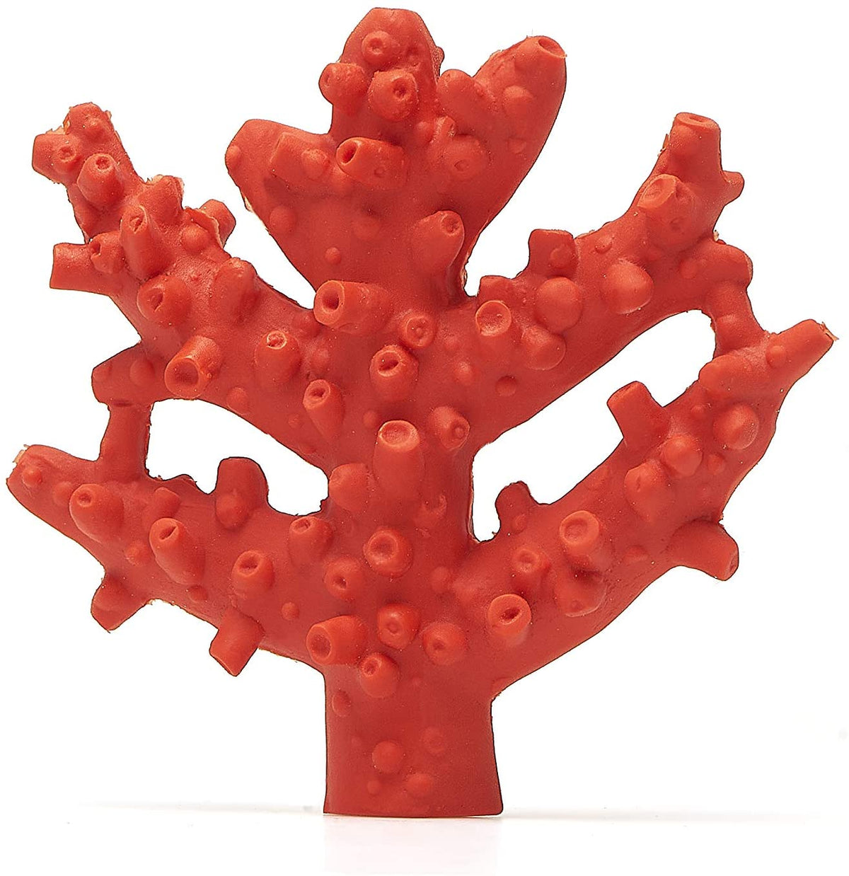 Red Coral the Teether by Lanco - Natural Rubber Toys