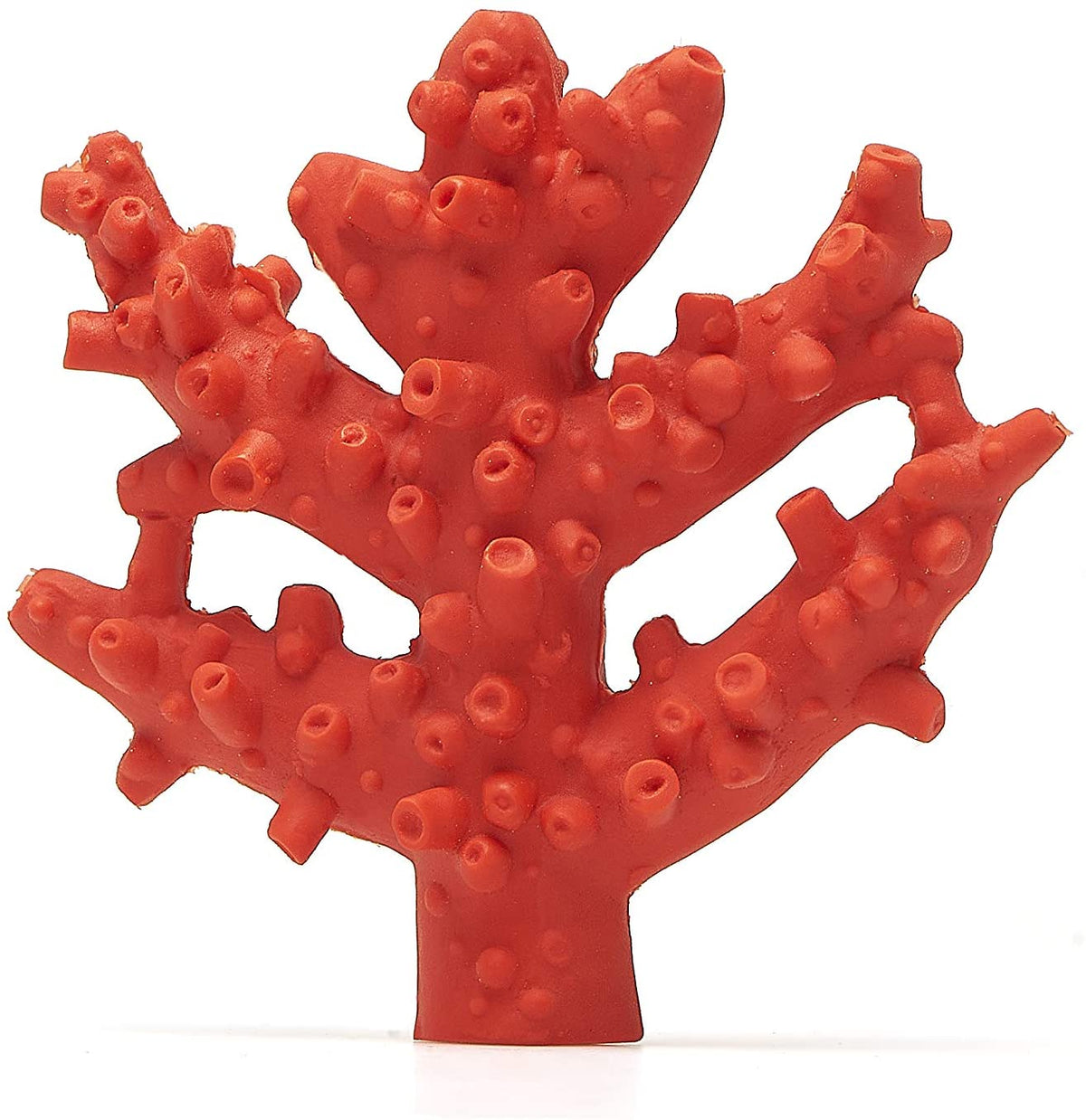 Red Coral the Teether by Lanco - Natural Rubber Toys