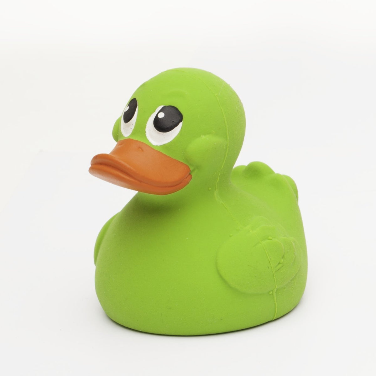 Rubber Duck Green - Natural Rubber Toys