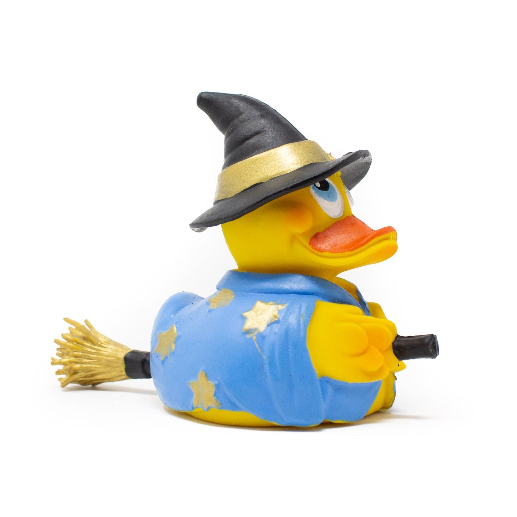 Rubber Duck Happy Witch - Natural Rubber Toys