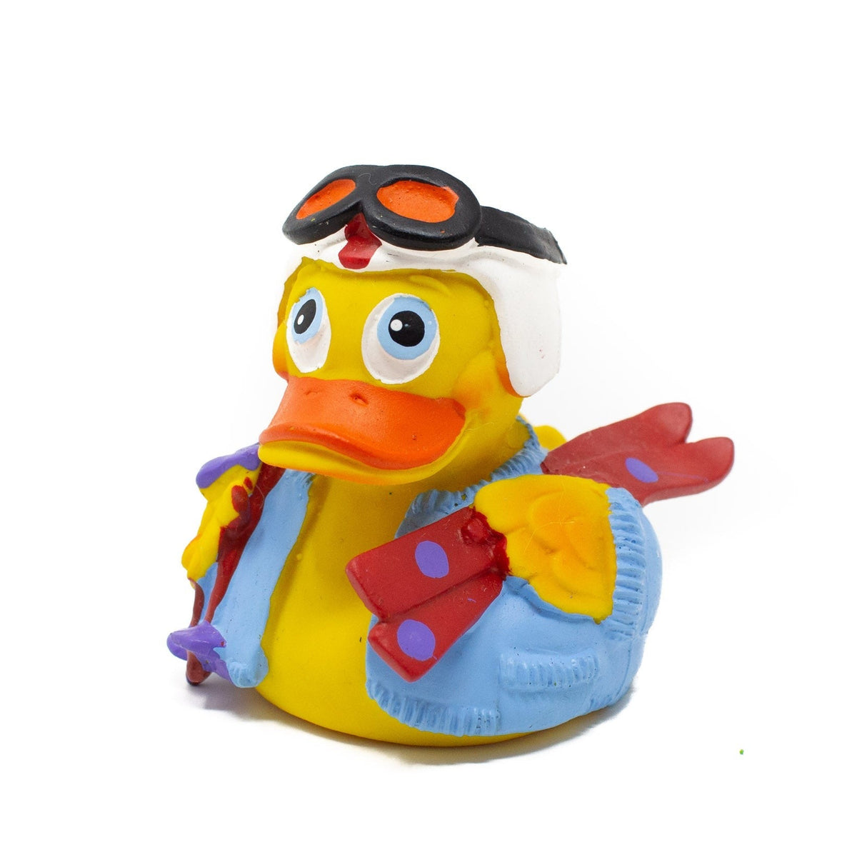 Rubber Duck Ski - Natural Rubber Toys