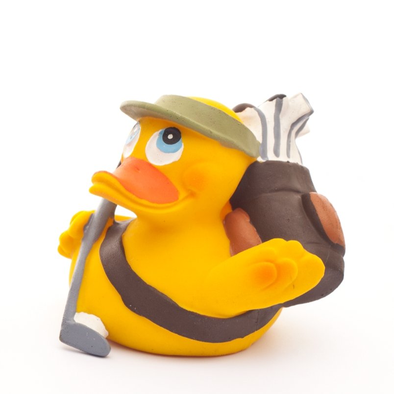 Rubber Duck the Golf - Natural Rubber Toys