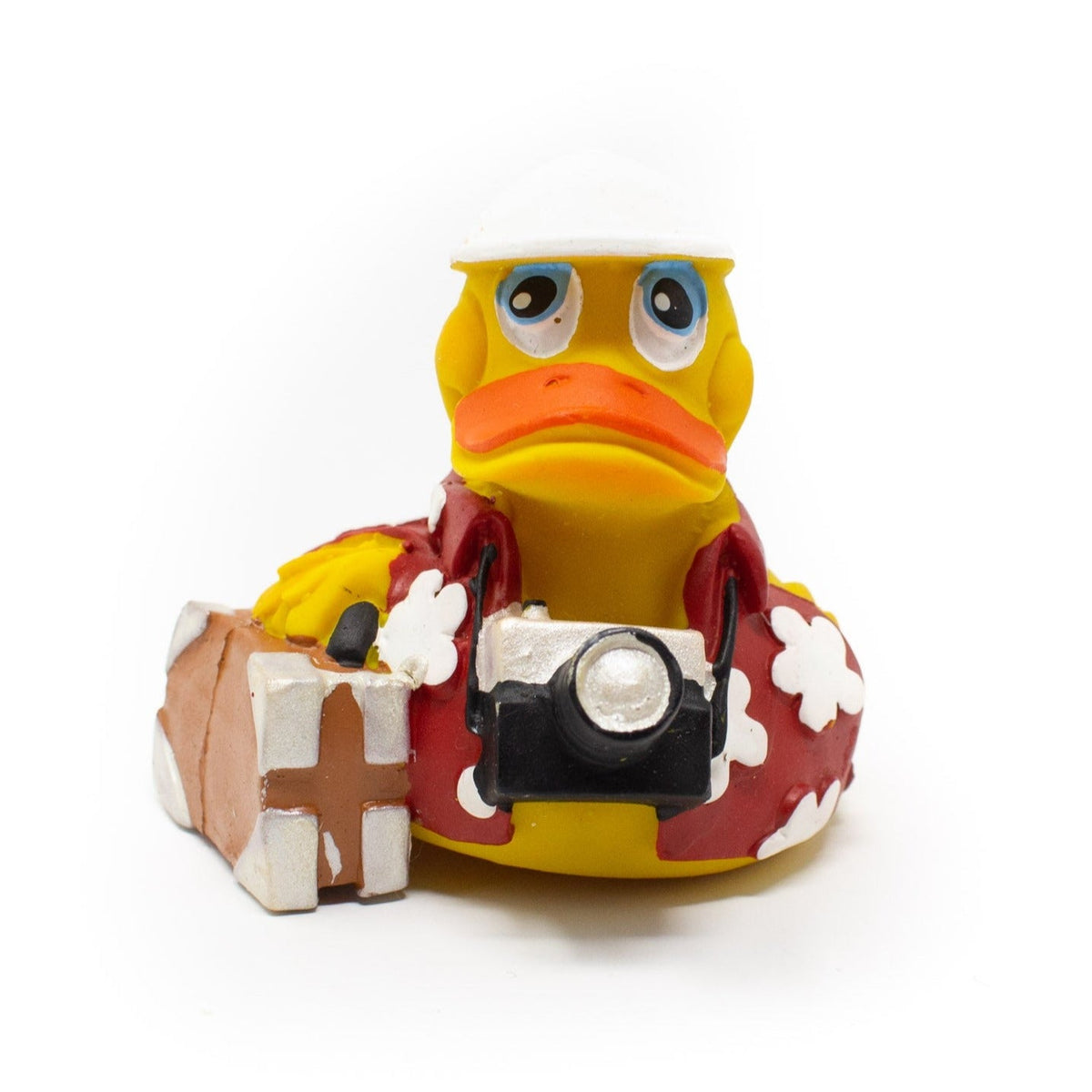 Rubber Duck Tourist - Natural Rubber Toys