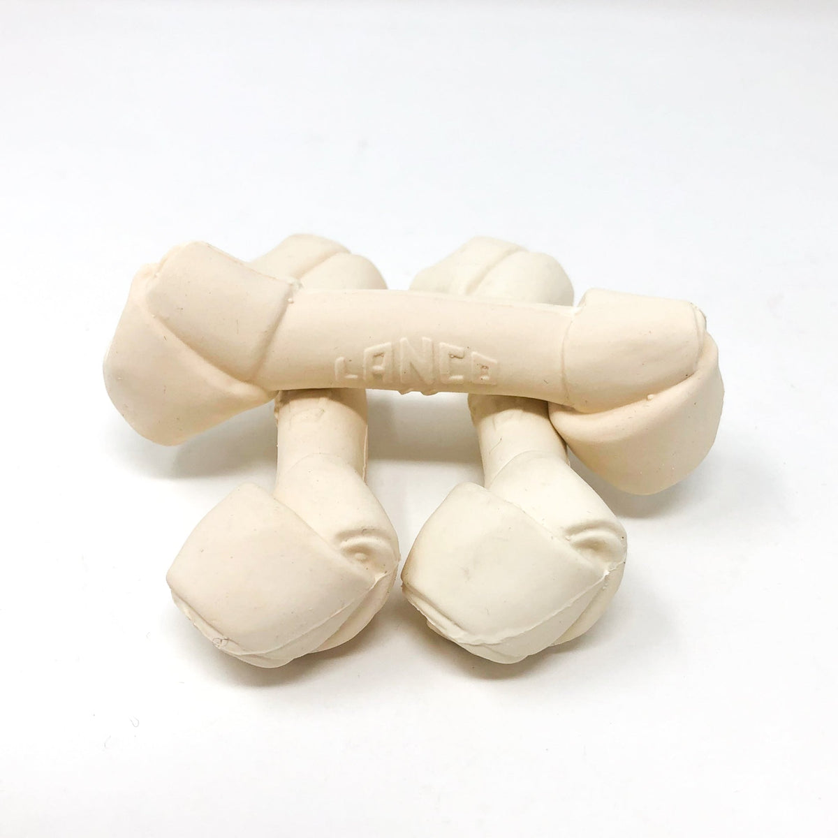 White Bone Pet Mini Teething Toys 3-set - Natural Rubber Toys