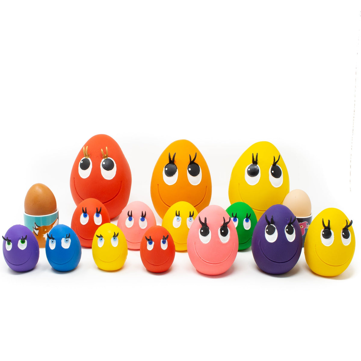 XXL OVO the Egg PINK - Natural Rubber Toys